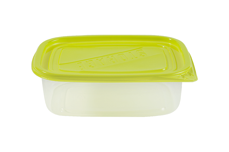 Boîte de conservation des aliments frais Rectangle écologique 1500ML